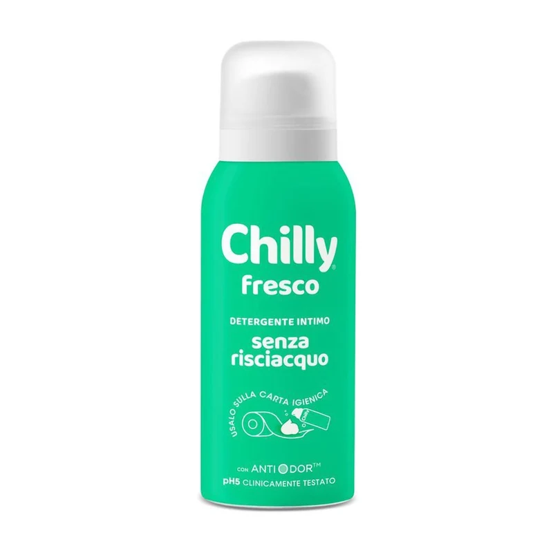 Chilly Fresh No Rinse Mousse detergente igiene intima 100 ml — Mousse igiene intima