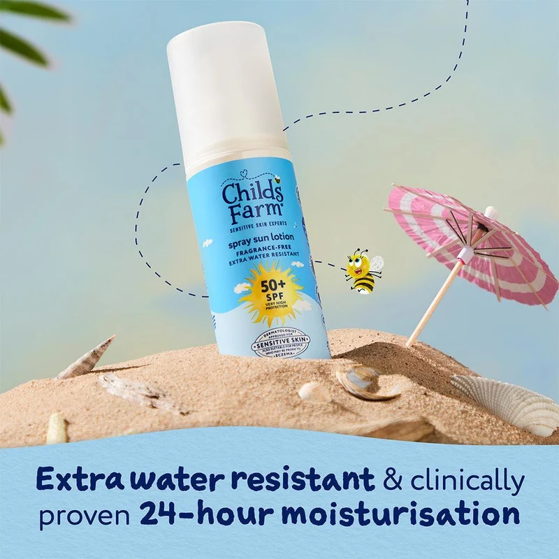 Childs Farm Suncare Spray abbronzante bambini SPF 50+ senza profumazione 100 ml — Spray solare