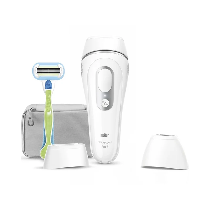 Braun Silk-expert PRO 3 IPL3122 Epilatore IPL corpo viso bikini ascelle — Epilatore IPL