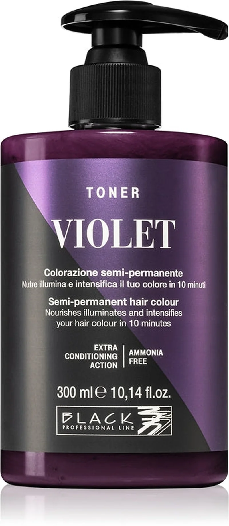 Black Professional Line Toner Violetta 300 ml — Tonico colorante capelli