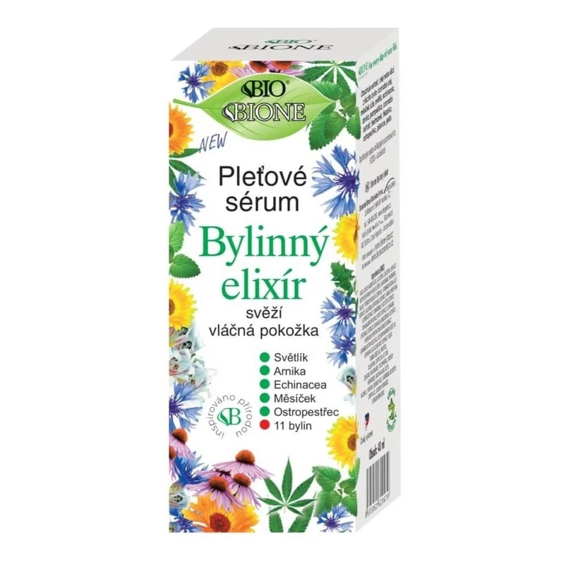 Bione Cosmetics Bylinný elixír 40 ml — Siero viso