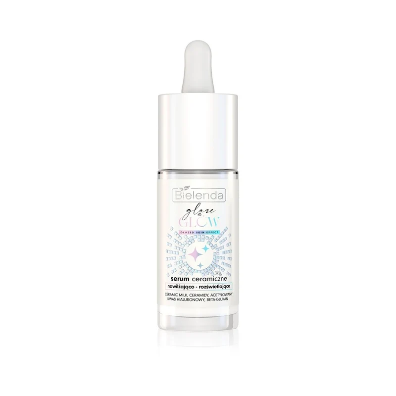 Bielenda GLAZE & GLOW siero illuminante idratante 30 ml — Siero viso illuminante