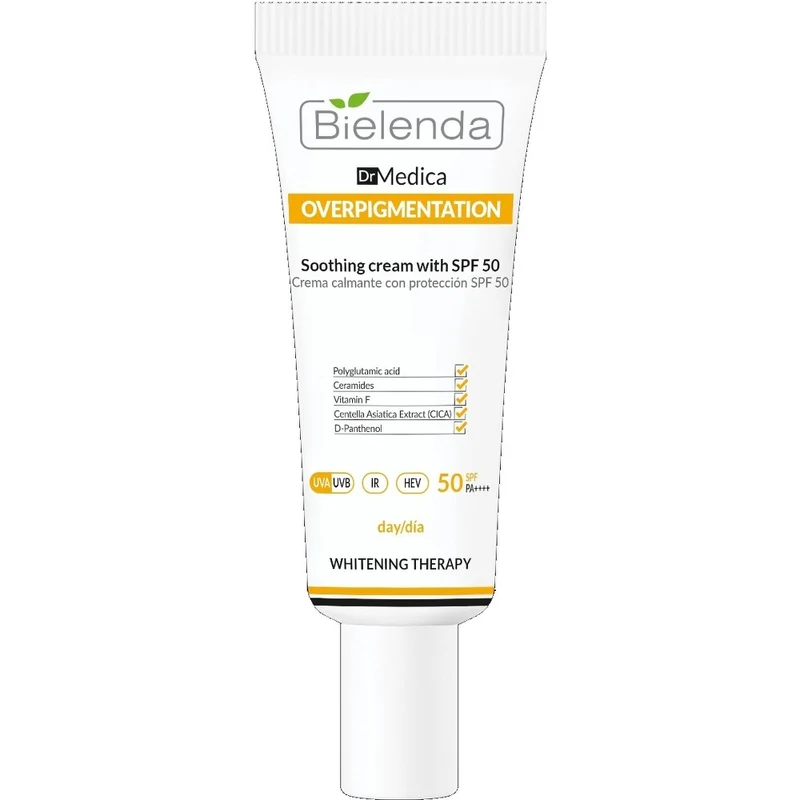 Bielenda Dr Medica Overpigmentation crema giorno SPF 50 50 ml — Crema solare viso