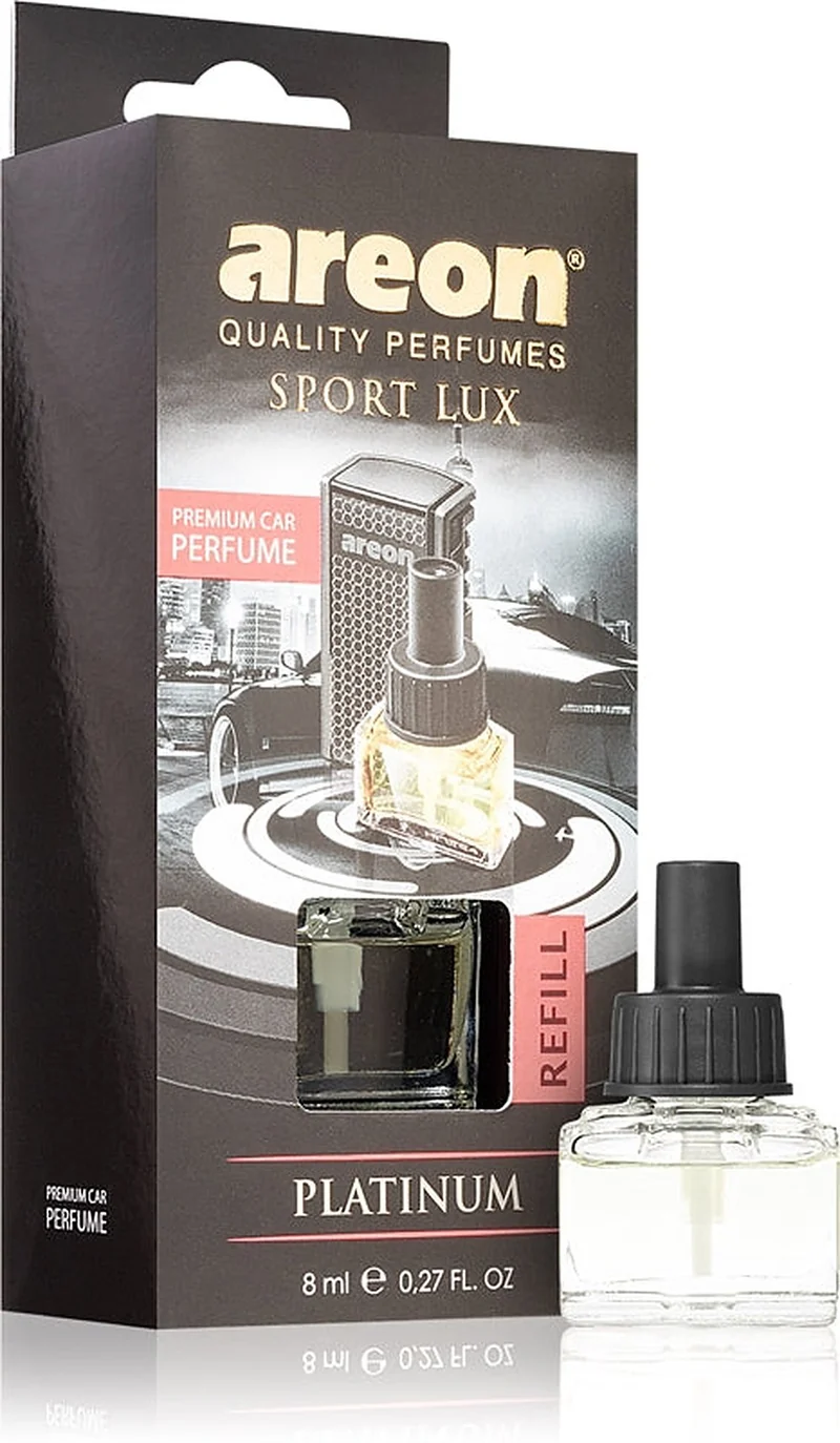 Areon Car Black Edition Platinum Ricarica 8 ml — Deodorante auto