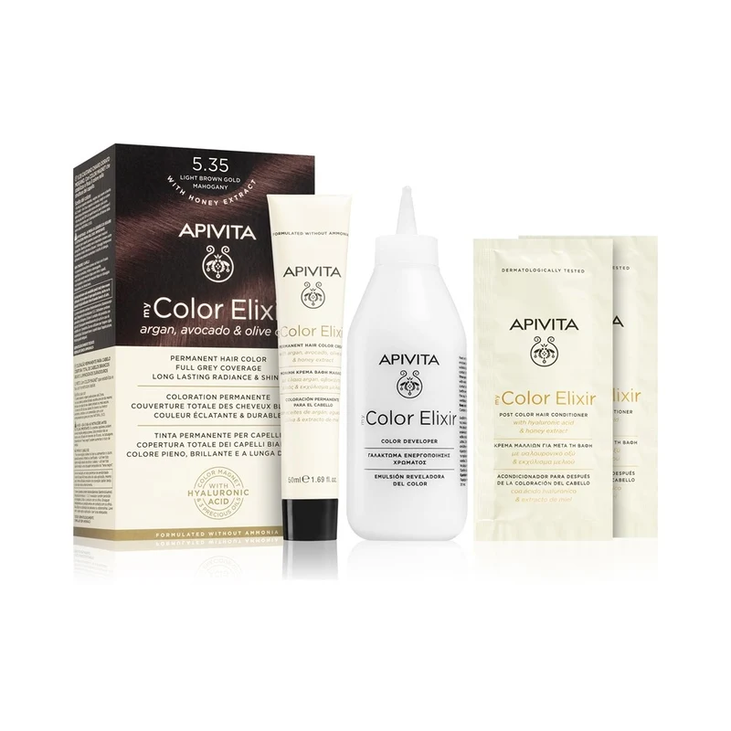 Apivita My Color Elixir 5.35 Mogano dorato 150 ml — Tinta capelli