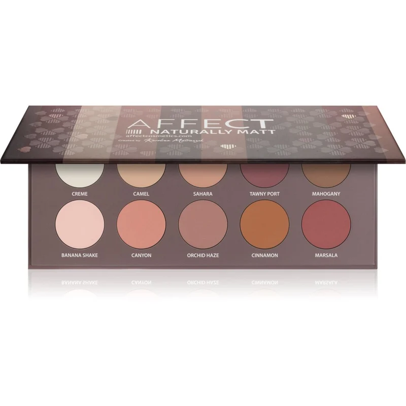 Affect Naturally Matt 10x2 g — Palette Ombretti