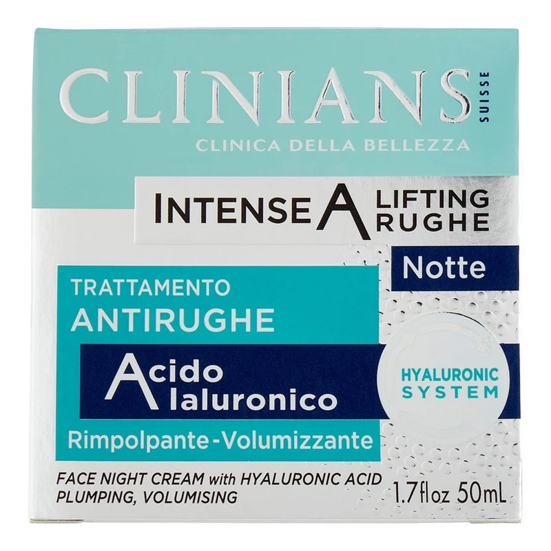 Clinians Intense A Lifting Rughe Notte 50 ml — Crema viso notte