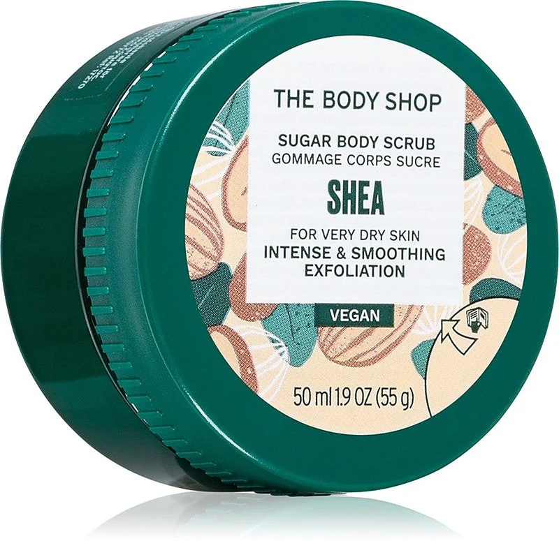 The body shop Scrub corpo Karitè 50 ml — Scrub corpo