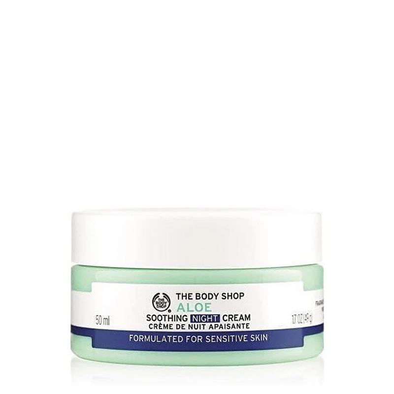 The Body Shop Crema notte lenitiva Aloe 50 ml — Crema notte viso