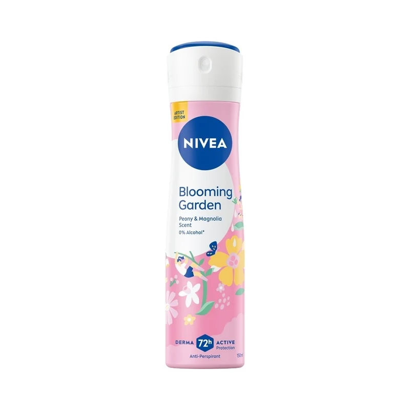 Nivea Spray antitraspirante Blooming Garden 150 ml — Deodorante antitraspirante