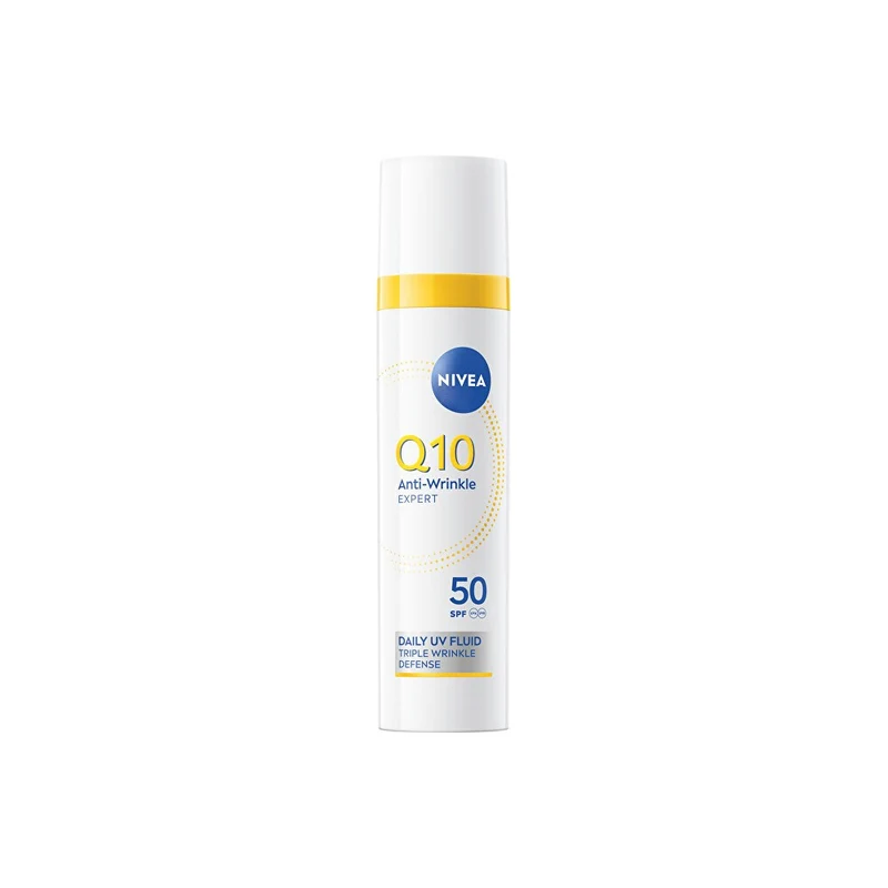 Nivea Fluido Viso Quotidiano SPF 50 Q10 Antirughe Expert 40 ml — Fluido solare