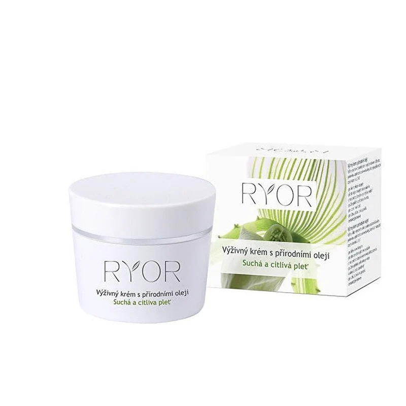 Ryor Crema nutriente oli naturali pelli secche sensibili 50 ml — Crema viso