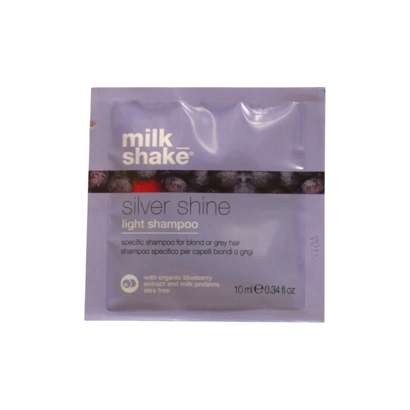 Milk Shake Silver Shine Light Shampoo 10 ml — Shampoo