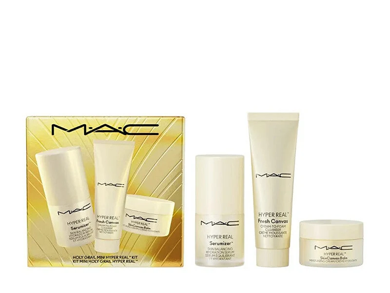 Mac Cosmetics Set Regalo Hyper Real Trio Holy Grail — Set skincare