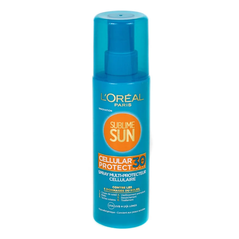 L'Oréal Paris Sublime Sun Cellular Protect SPF 30 200 ml — Spray solare