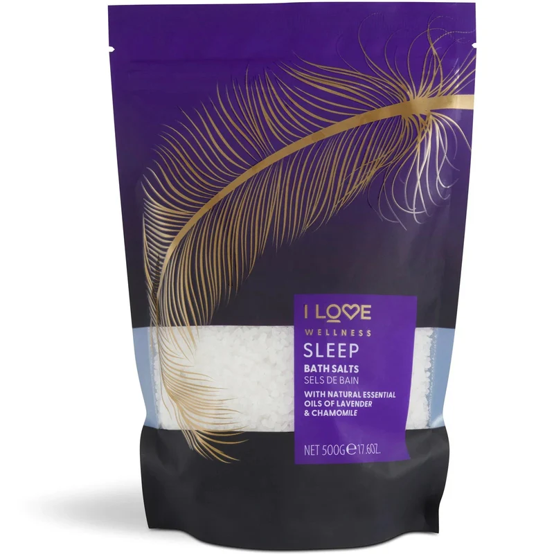 I Love Wellness Sleep Oli Essenziali 500 g — Sale da Bagno