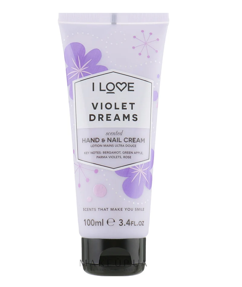 I love Signature Collection Crema Mani & Unghie Violet Dreams 100 ml — Crema mani e unghie