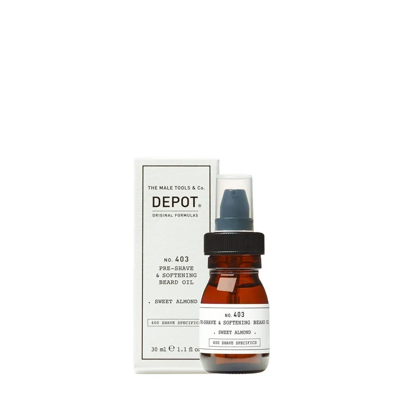 Depot Shave Specifics No. 403 Mandorla dolce 30 ml — Olio pre-rasatura