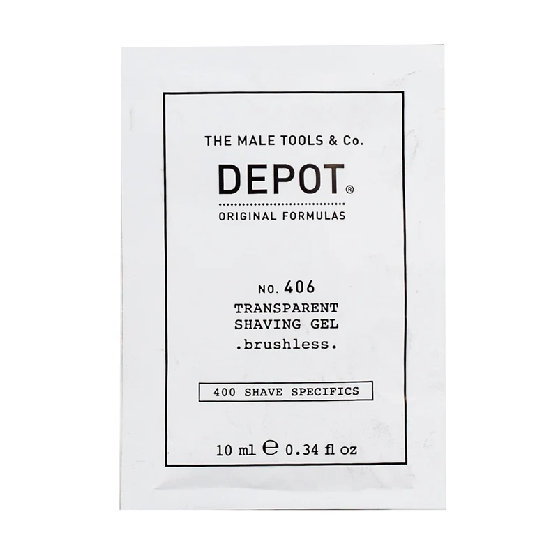 Depot 400 Shave Specifics n. 406 10 ml — Gel da barba