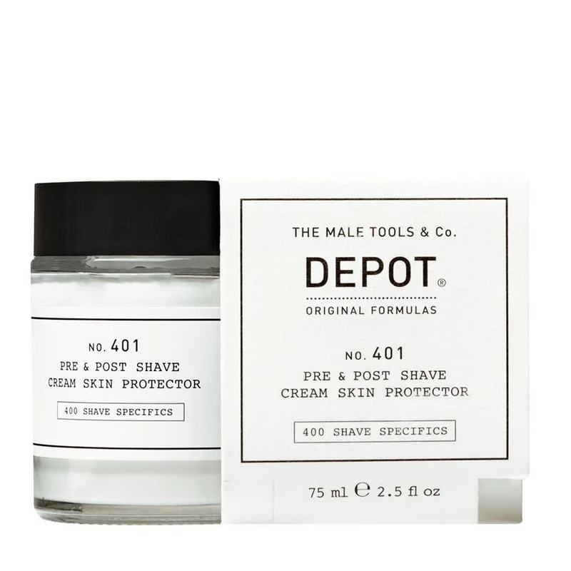 Depot Shave Specifics No. 401 Crema lenitiva 75 ml — Crema pre e post rasatura