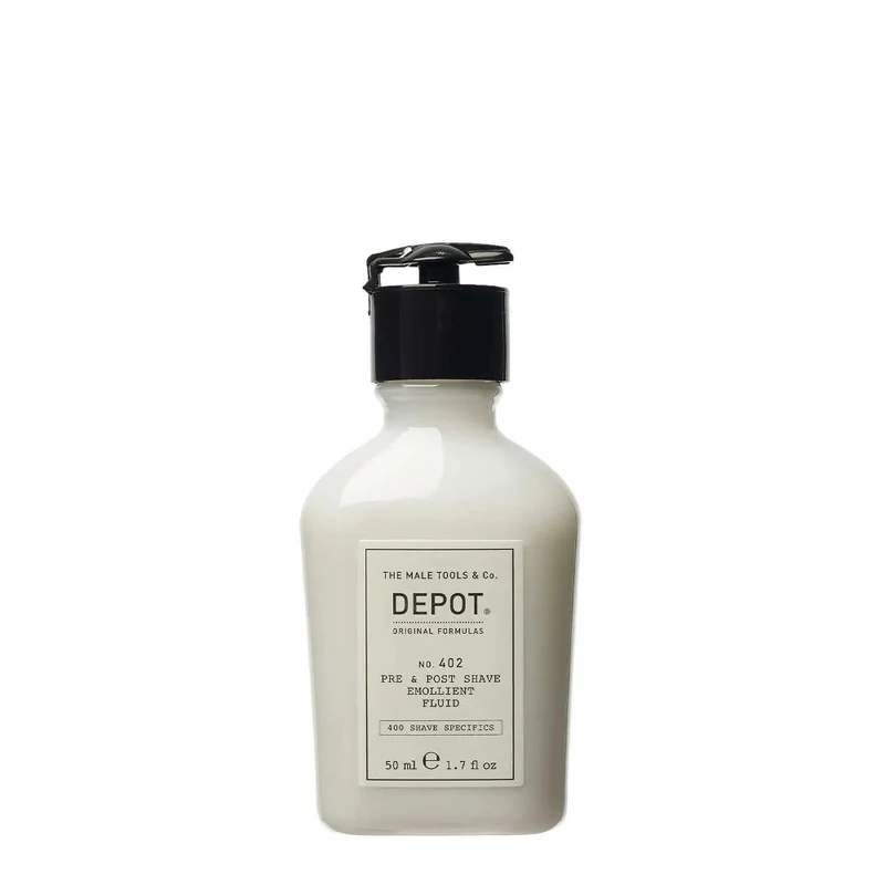 Depot Shave Specifics No. 402 Oli essenziali 50 ml — Fluido pre e post rasatura