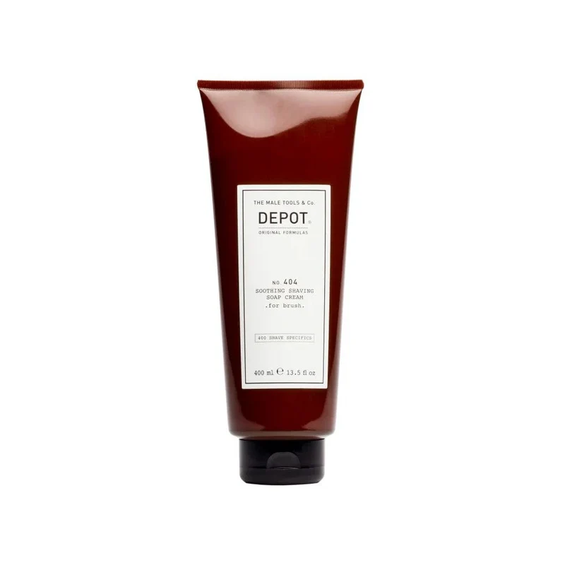 Depot 400 Specifiche per la rasatura n. 404 Allantoina Crema sapone da barba 400 ml — Crema da barba