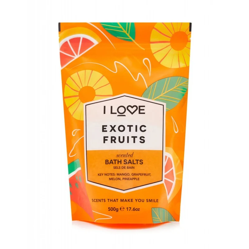 I Love Signature Frutta Esotica Sale da Bagno 500 g — Sale da Bagno