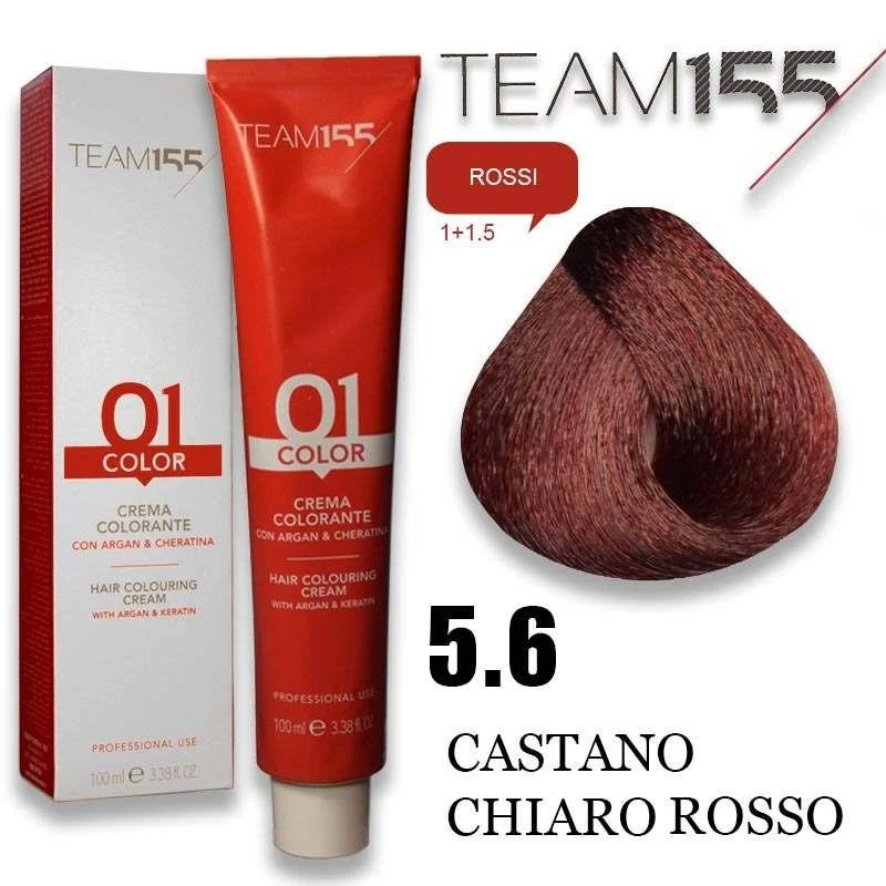 Team 155 Tintura 5.6 100 ml — Tintura per capelli