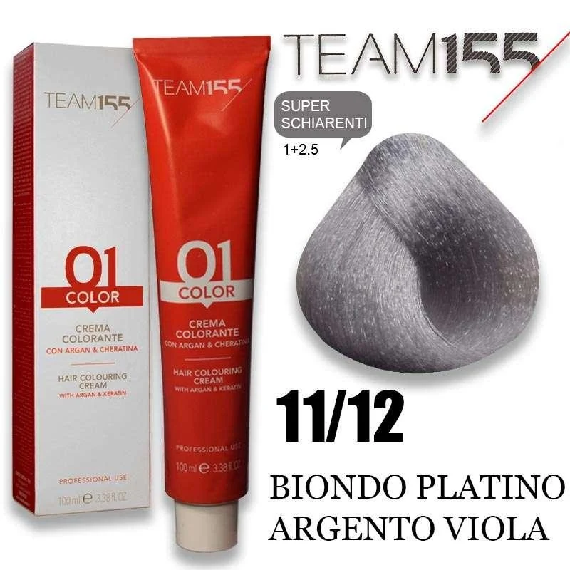 Team 155 Tintura n. 11.12 100 ml — Tintura capelli