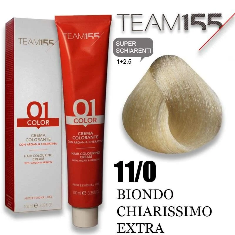 Team 155 Tintura n. 11.0 100 ml — Tintura capelli