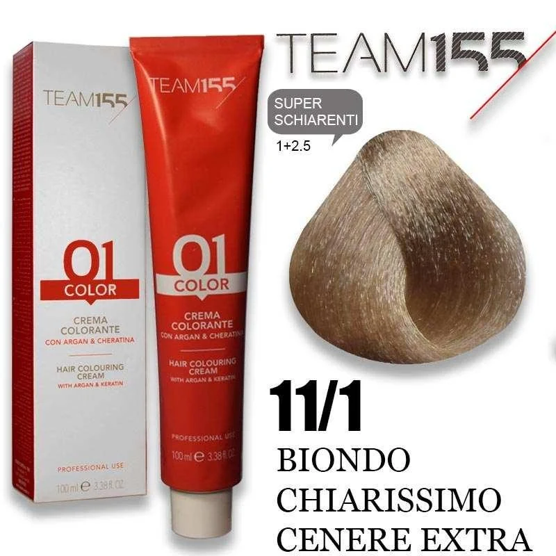 Team 155 Tintura n. 11.1 100 ml — Tintura capelli