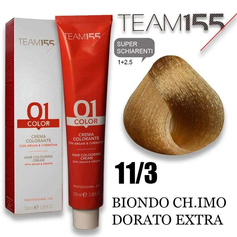 Team 155 Tintura n. 11.3 100 ml — Tintura capelli