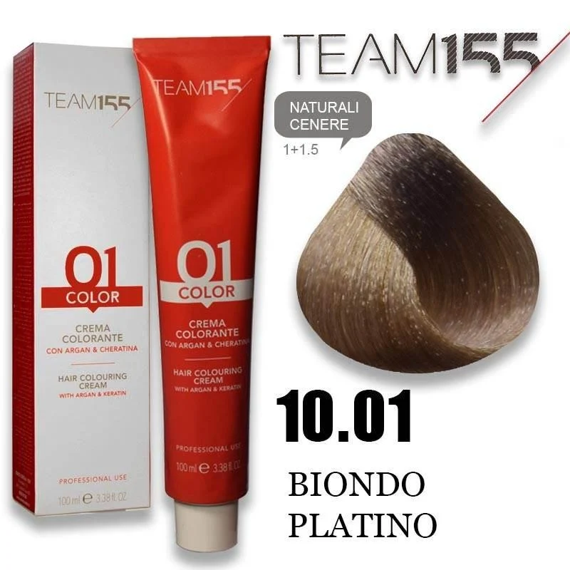 Team 155 Tintura n. 10.01 100 ml — Tintura capelli