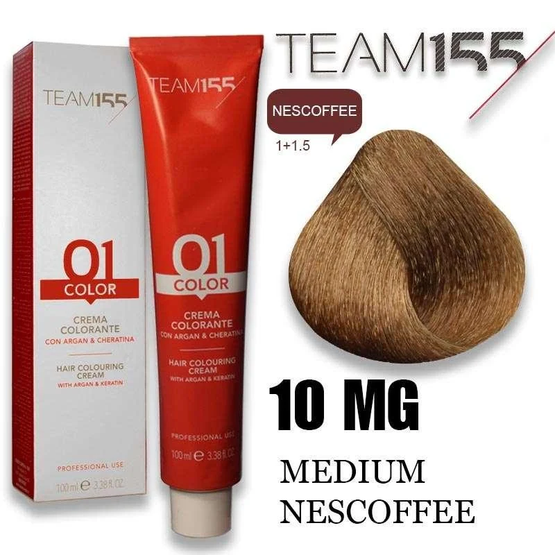 Team 155 Tintura n. 10 100 ml — Tintura capelli