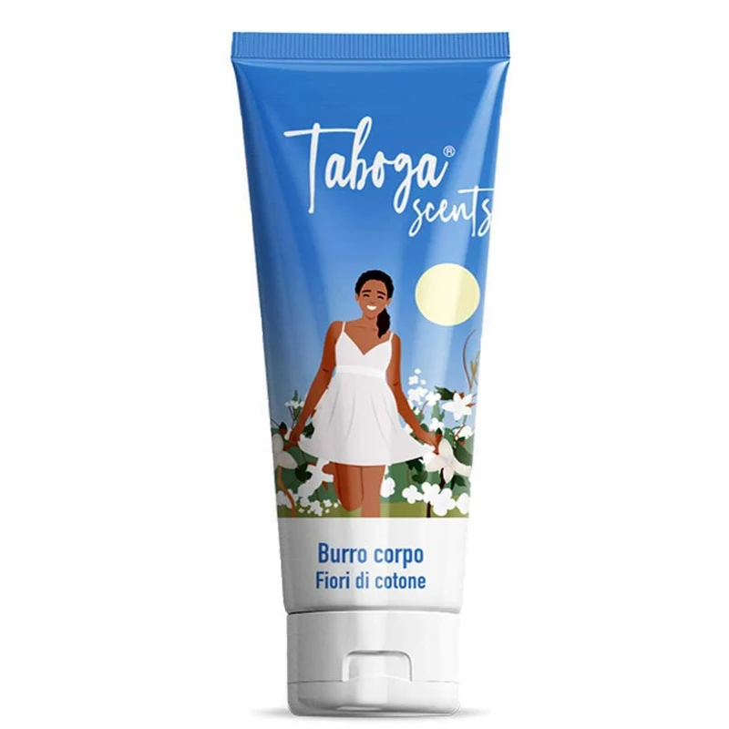 Taboga Burro corpo Fiori di cotone 250 ml — Burro corpo