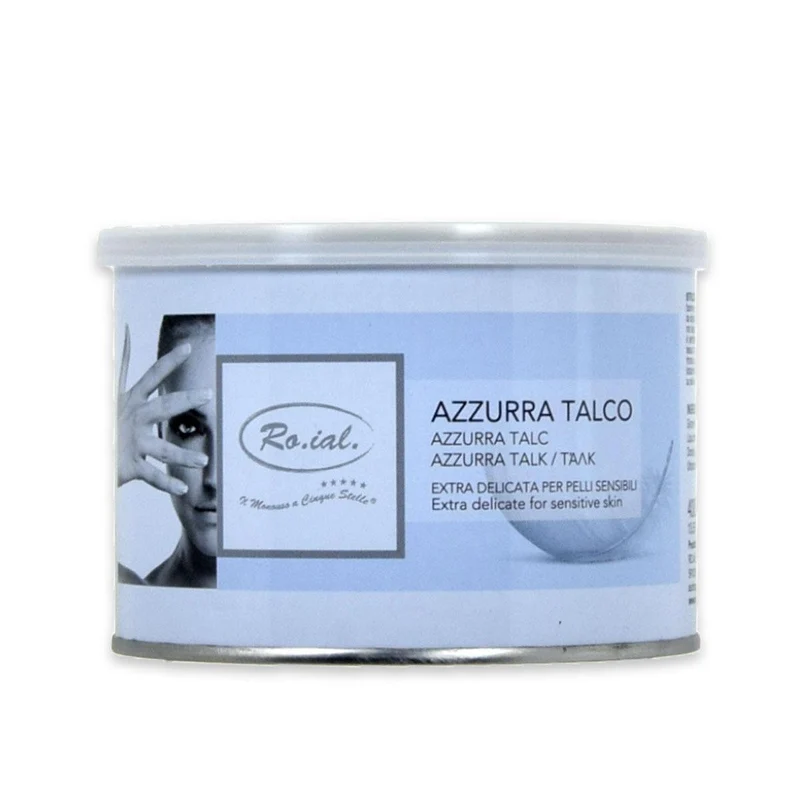Roial Cera barattolo azzurra al talco 400 ml — Cera depilatoria