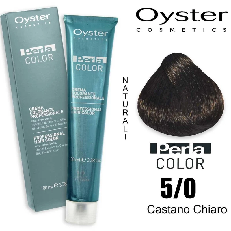 Oyster Tintura Perlacolor 5/0 100 ml — Tinta per capelli