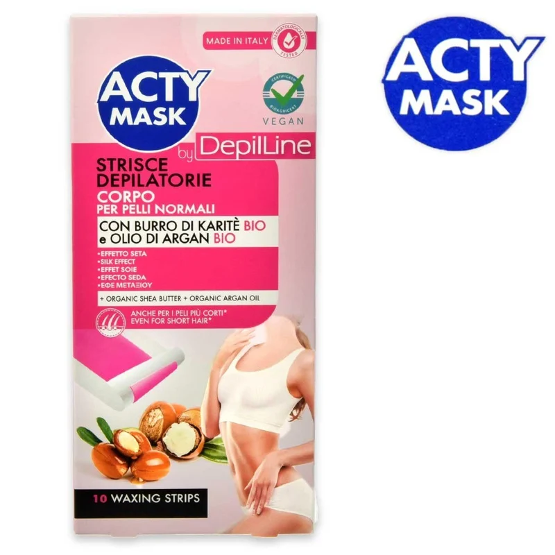 Pharmadoct Strisce Depilatorie Corpo/Bikini 10 pezzi — Strisce depilatorie