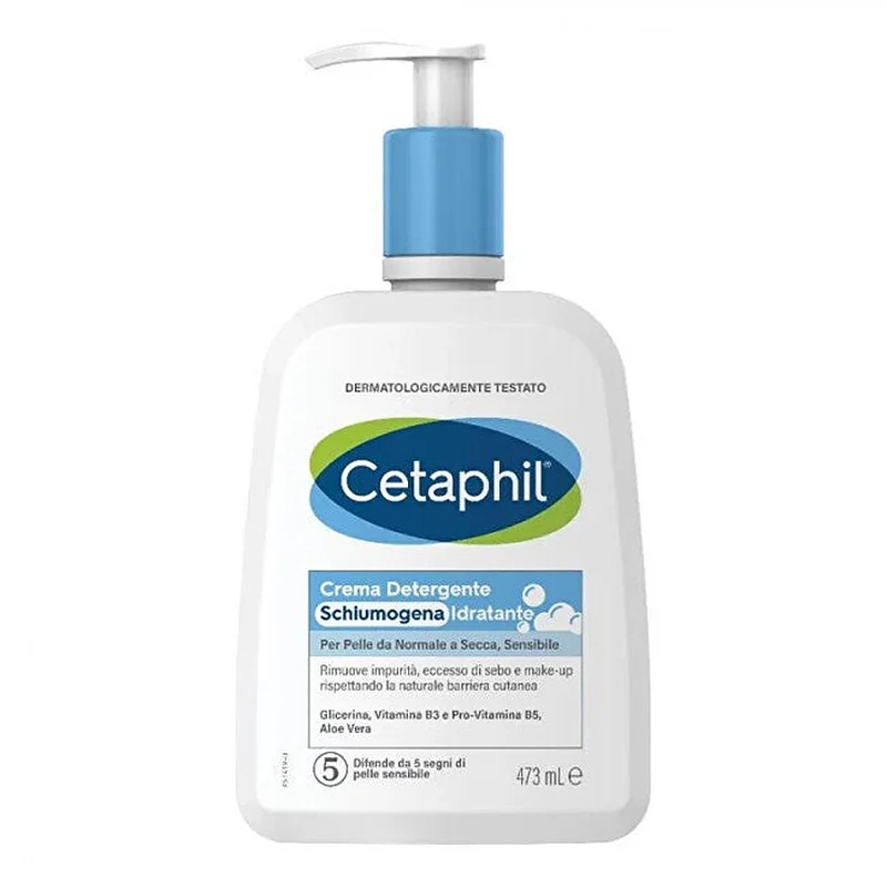 Cetaphil Crema Detergente Schiumogeno Idratante 473 ml — Detergente