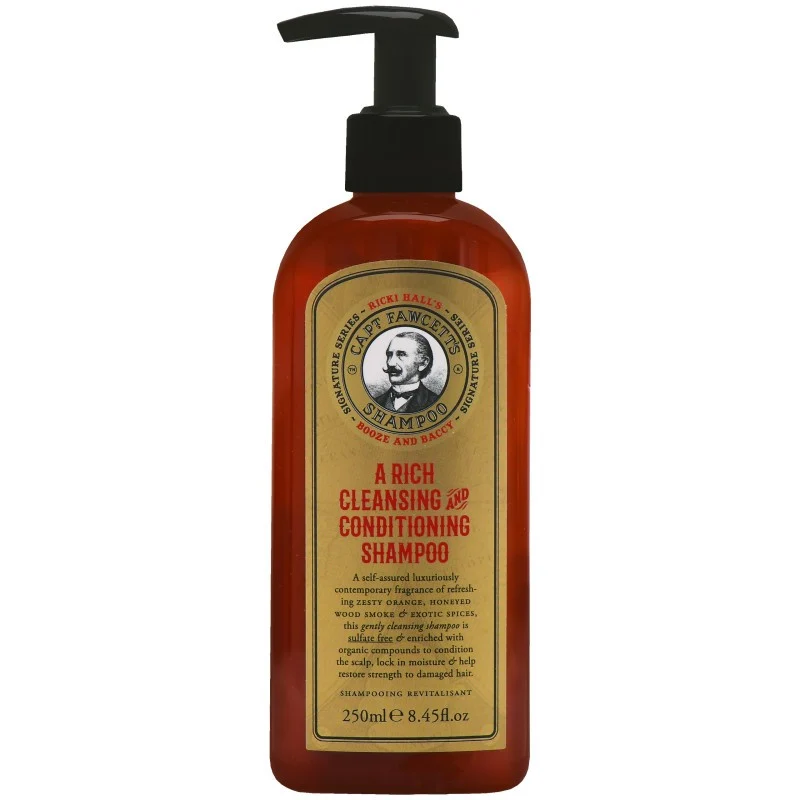 Captain Fawcett Shampoo Ricki Hall's Booze & Baccy 250 ml — Shampoo