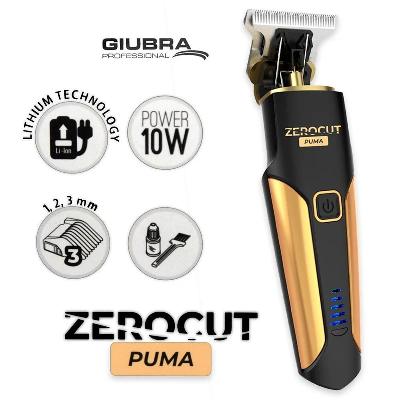 Giubra Zerocut Puma Oro — Strumento Capelli