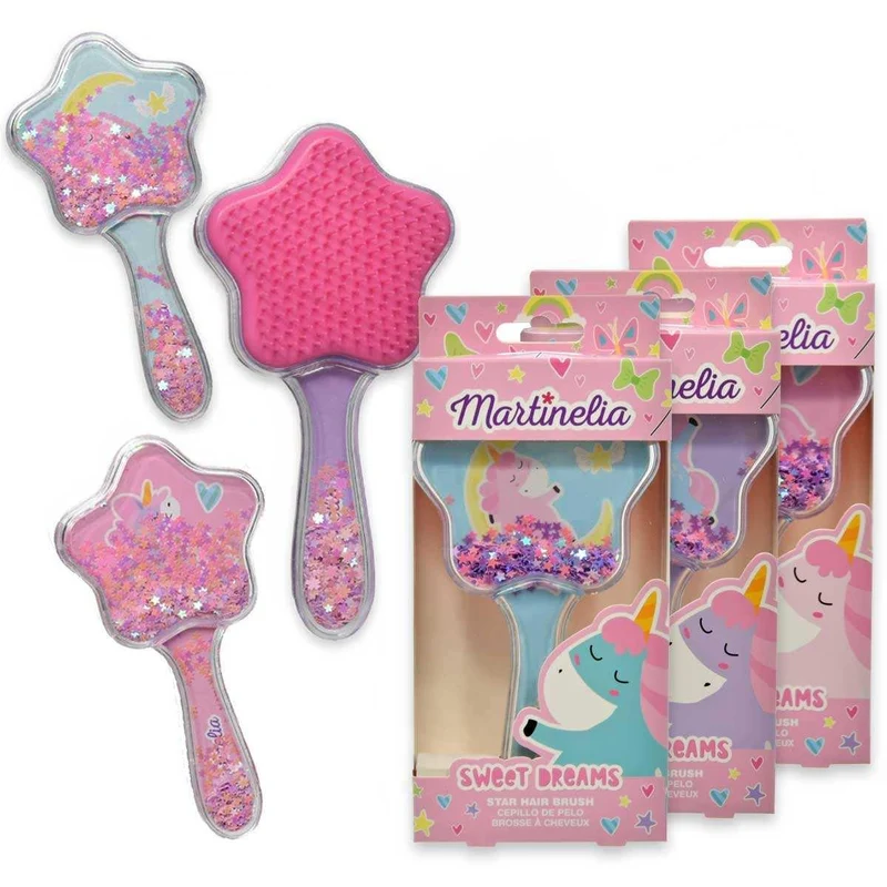Martinelia Spazzola Capelli Glitterata Unicorno — Kit Beauty