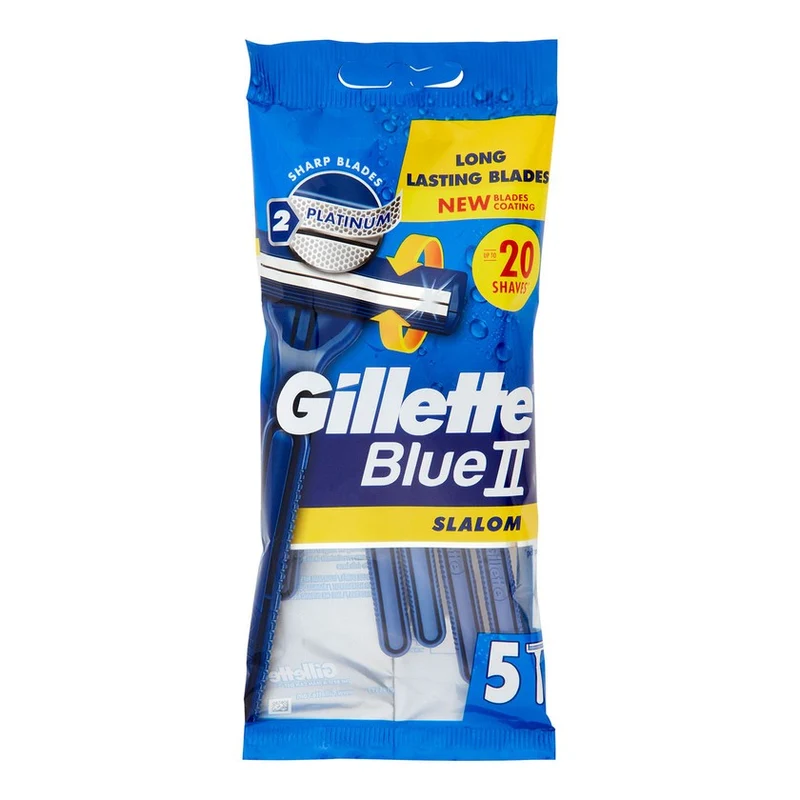 Gillette Blu II Slalom 5 pezzi — Rasoio