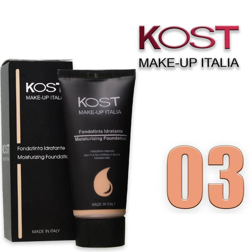 Kost make up Fondotinta fluido idratante 03 — Fondotinta