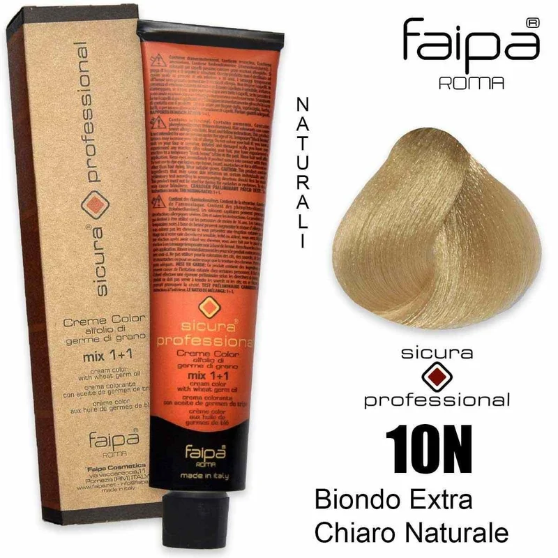 Faipa professional Sicura Professionale 10N 120 ml — Tintura capelli