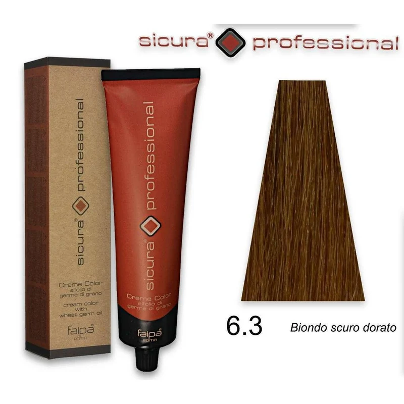 Faipa professional Sicura Professional 6.3 120 ml — Tintura capelli