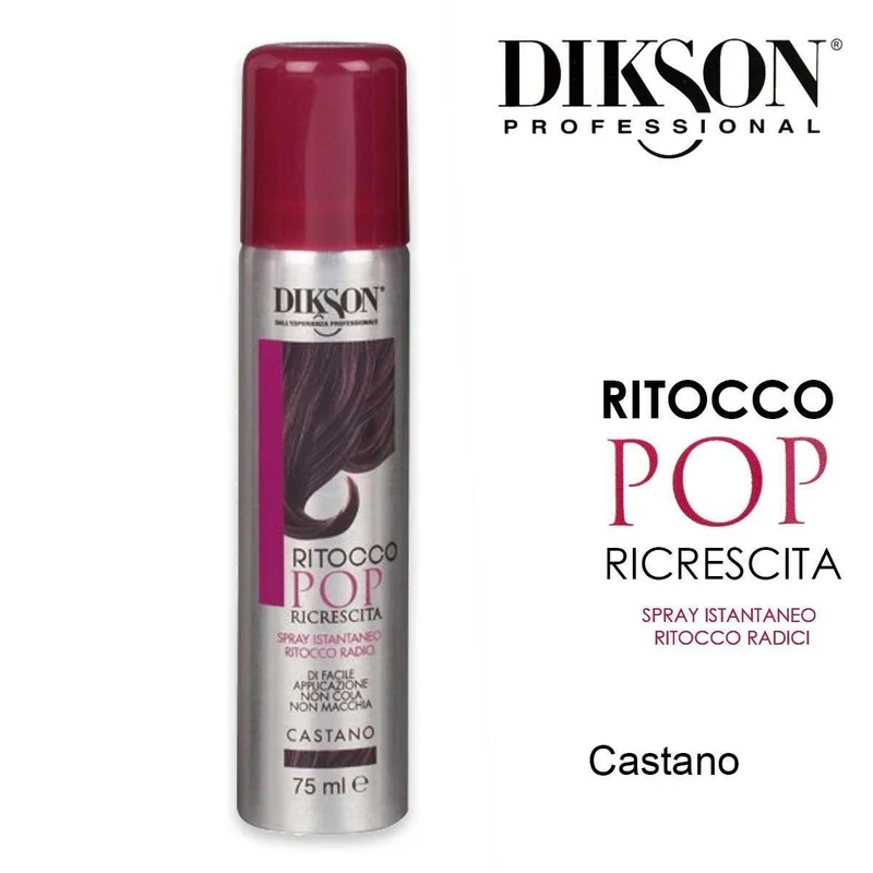 Dikson Pop ritocco Castano 75 ml — Ritocco colore capelli