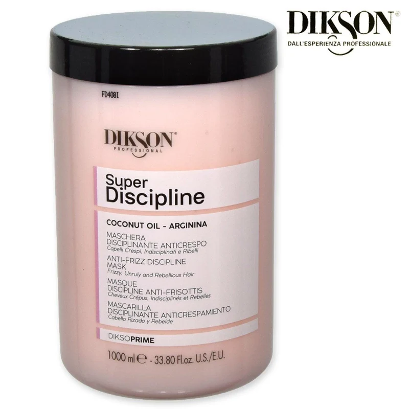 Dikson Prime maschera disciplinante 1000 ml — Maschera capelli