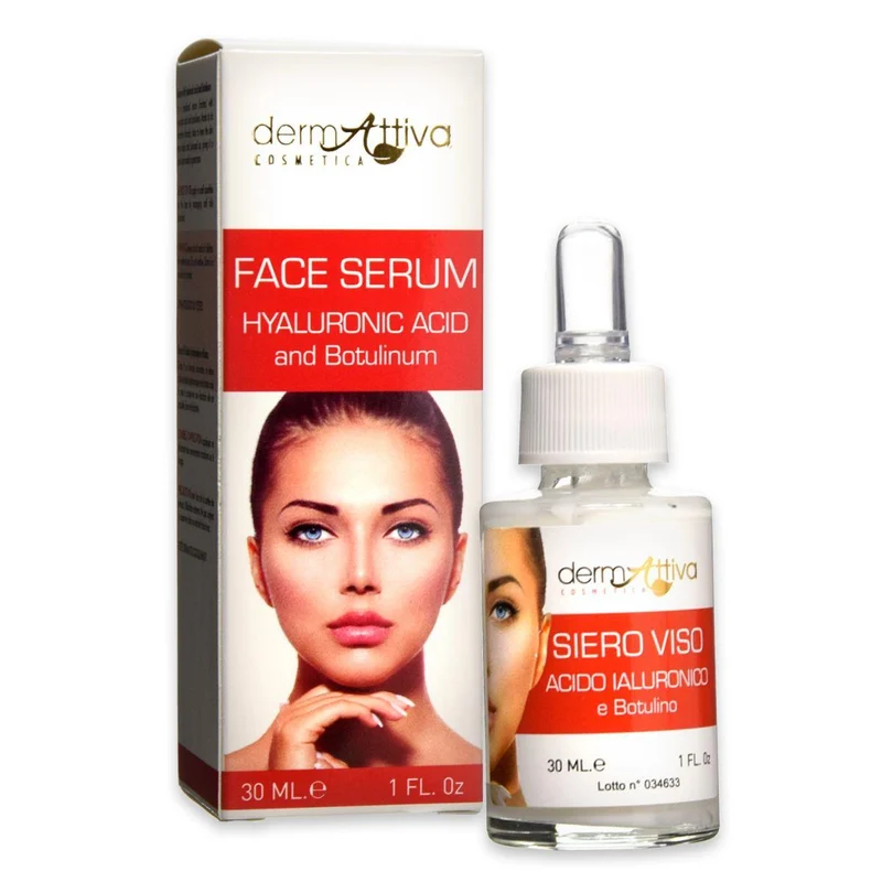 Dermattiva siero viso acido ialuronico e botulino 30 ml — Siero viso