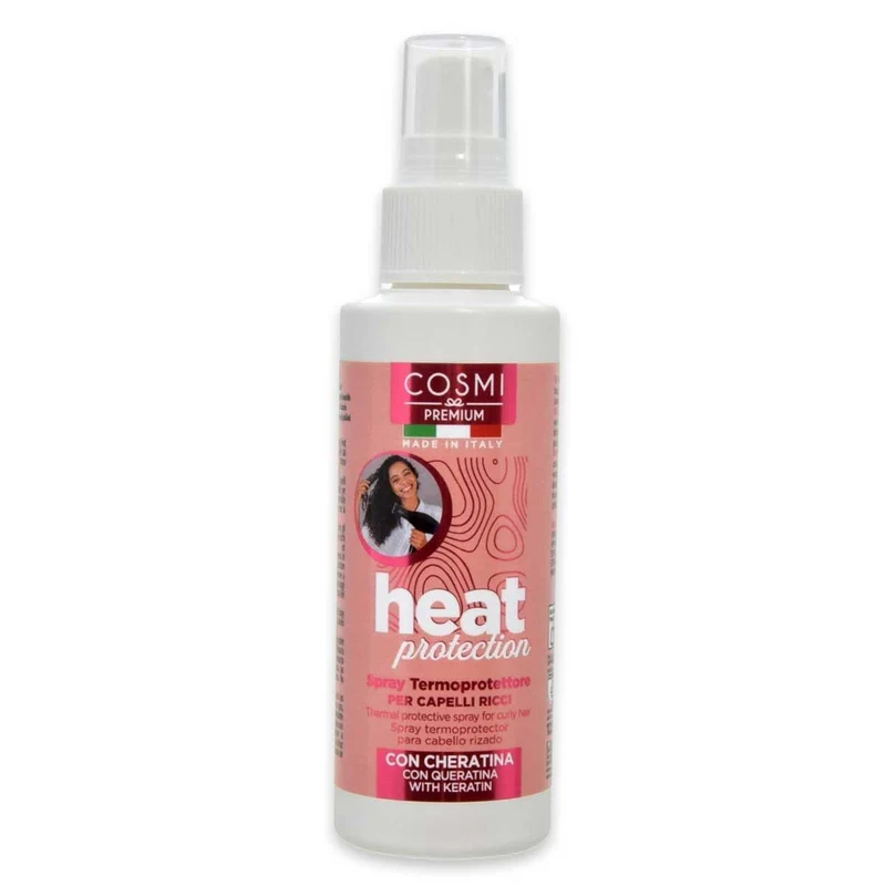 Cosmi spray termoprotettore capelli ricci 125 ml — Spray termoprotettore